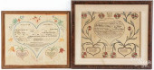 TWO PENNSYLVANIA PRINTED AND H