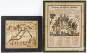 TWO PENNSYLVANIA PRINTED AND H