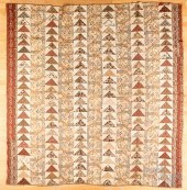 TWO PENNSYLVANIA QUILTS, 19TH