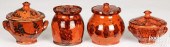 TWO PENNSYLVANIA REDWARE COVER