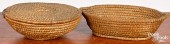 TWO PENNSYLVANIA RYE STRAW BAS