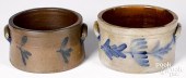 TWO PENNSYLVANIA STONEWARE CAK