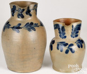 TWO PENNSYLVANIA STONEWARE PIT