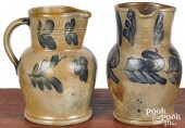TWO PENNSYLVANIA STONEWARE PIT
