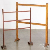 TWO PENNSYLVANIA TOWEL RACKS,