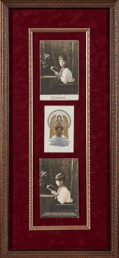 TWO PERIOD POSTCARDS DEPICTING