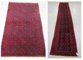 TWO PERSIAN BELOUCHI TURKOMAN