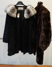 TWO PERSIAN LAMB JACKETSTwo Pe