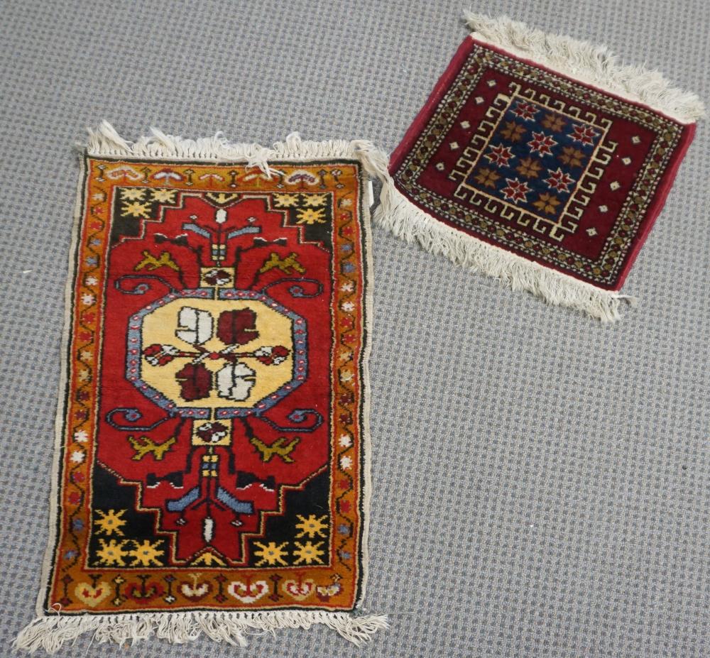 TWO PERSIAN MATSTwo Persian Mats,,