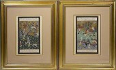 TWO PERSIAN MINIATURESTwo Pers