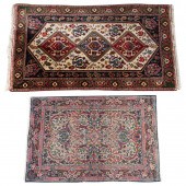 TWO PERSIAN RUGSTwo Persian Ru