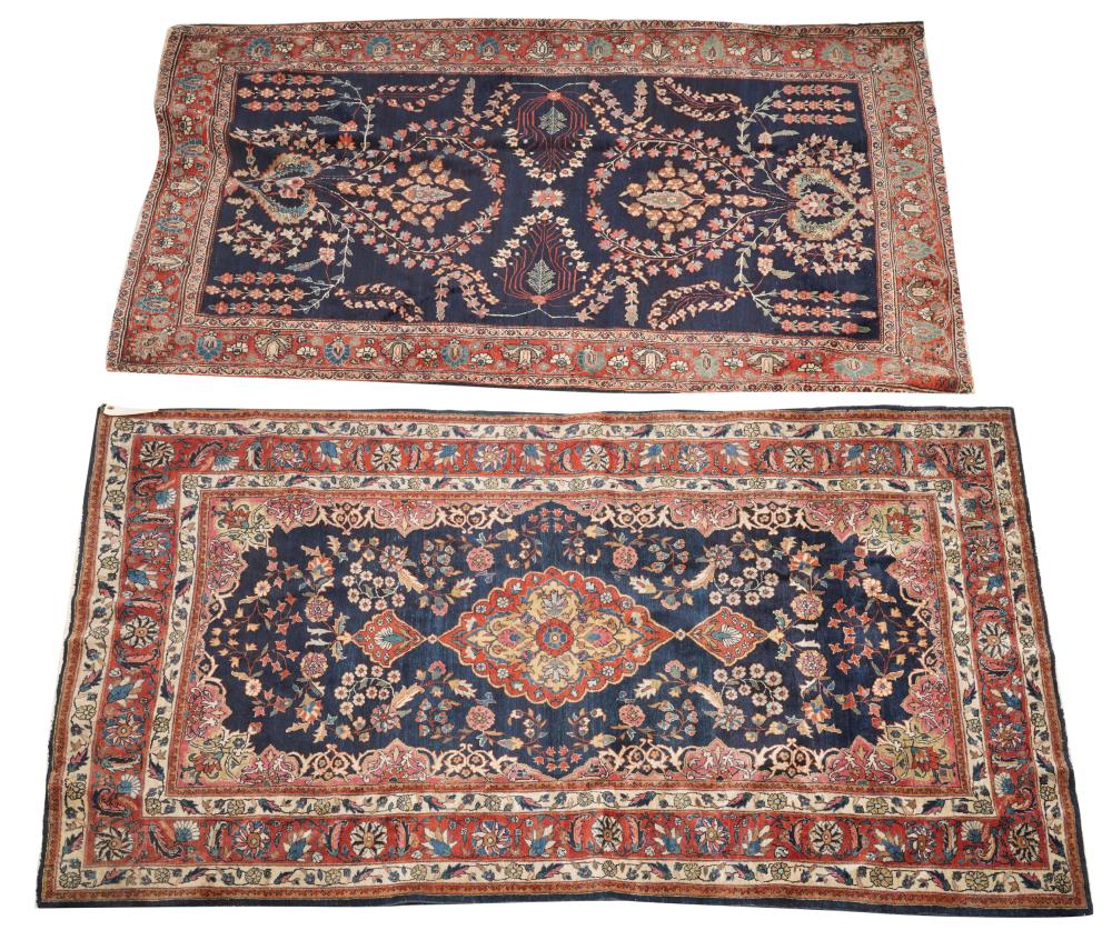TWO PERSIAN RUGSTwo Persian