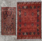 TWO PERSIAN RUGSTwo Persian ru