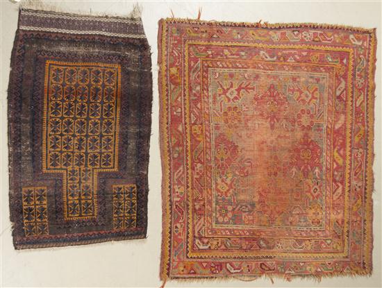 * Two Persian Wool Rugs each with