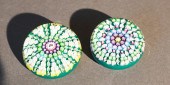 TWO PERTHSHIRE LATTICINO RIBBO