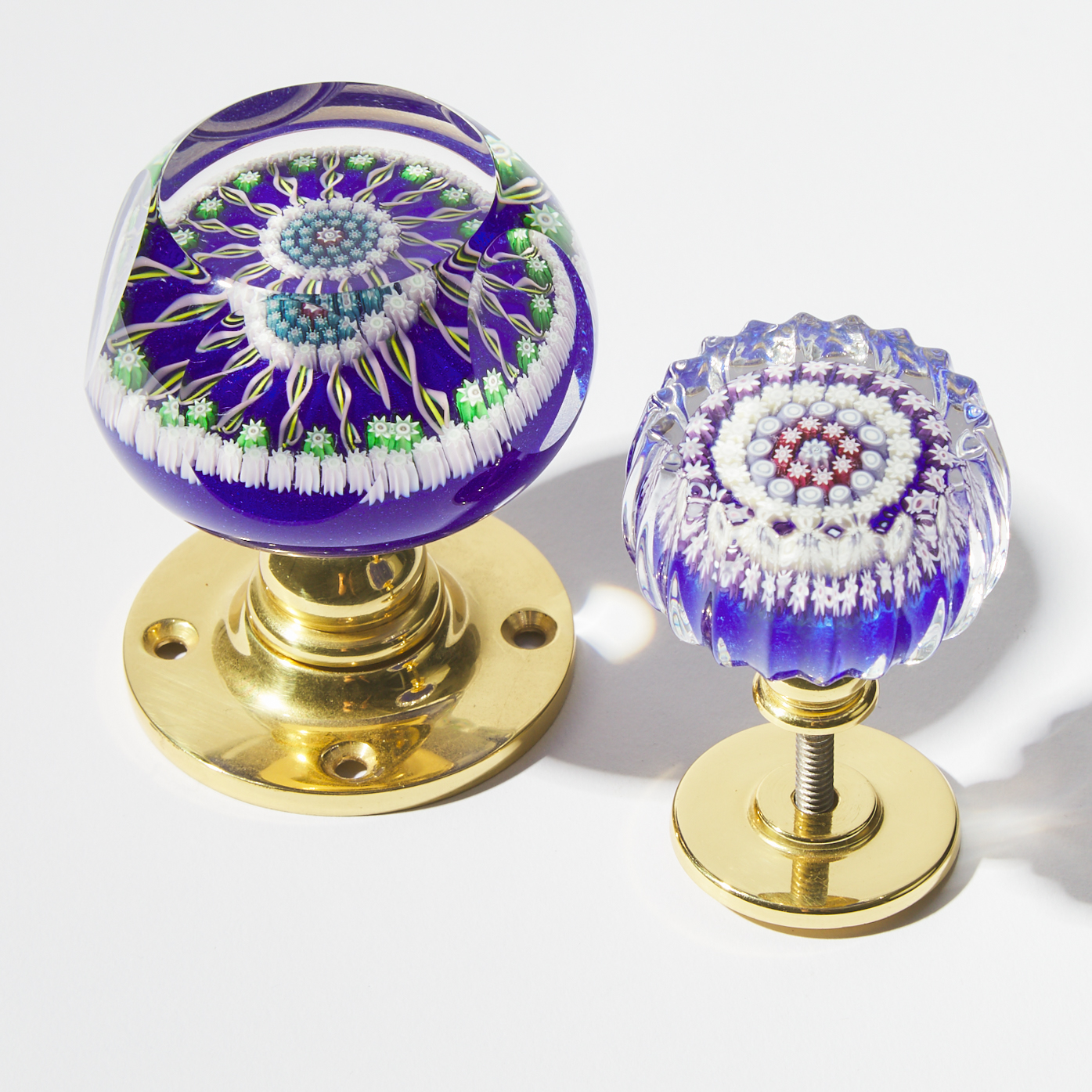 Two Perthshire Millefiori Glass