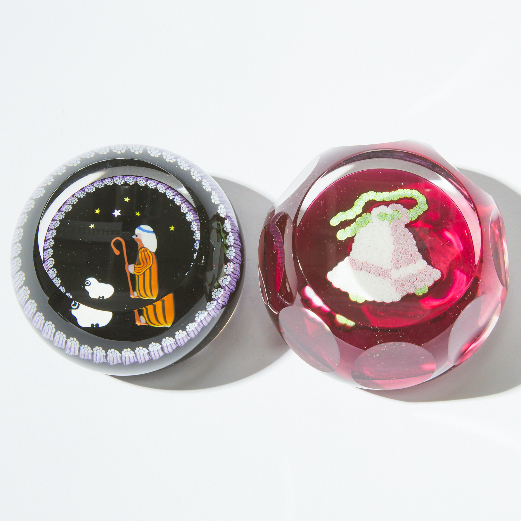 Two Perthshire Paperweights,