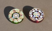 TWO PERTHSHIRE RIBBON-TWIST LA