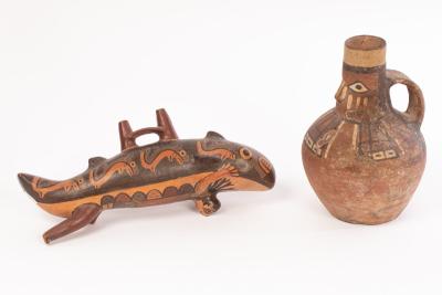 Two Peruvian vessels, comprising