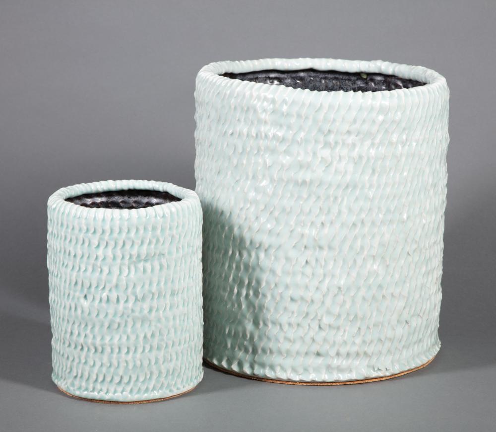 TWO PETER LANE GLAZED STONEWARE