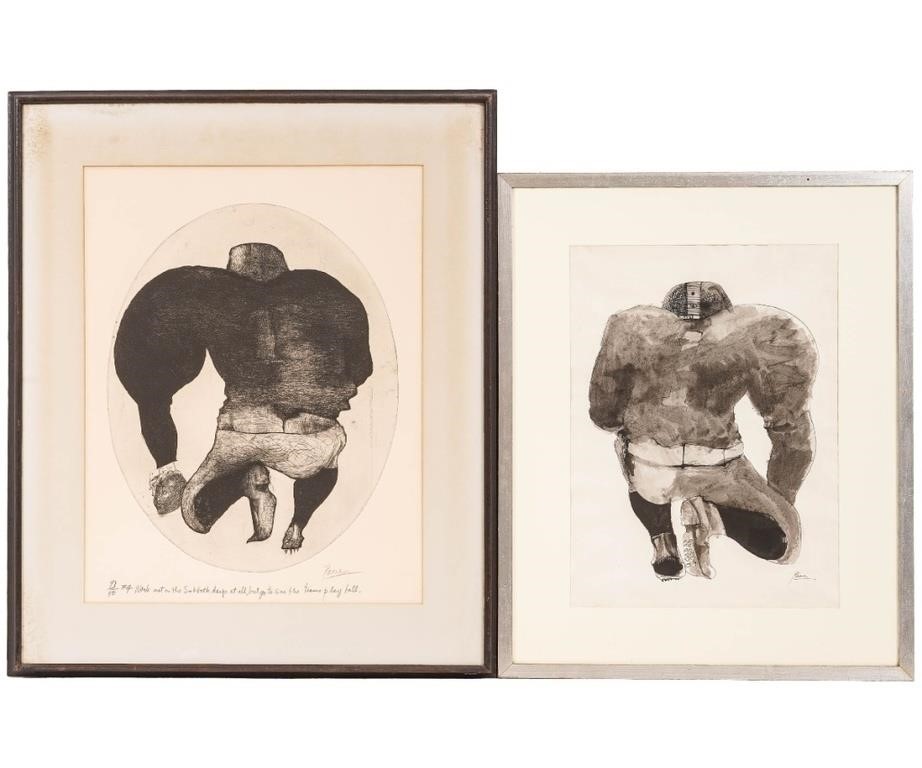 Two Peter Paone (b. 1936, NY)