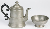 TWO PEWTER TABLEWARES<br>Two p