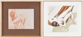 TWO PHILIP PEARLSTEIN PRINTS(N