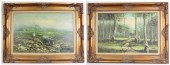 TWO PHILIPPINES LANDSCAPES OIL