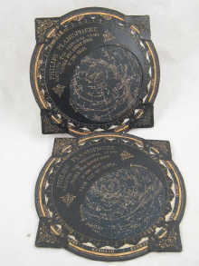 Two Philips planispheres showing