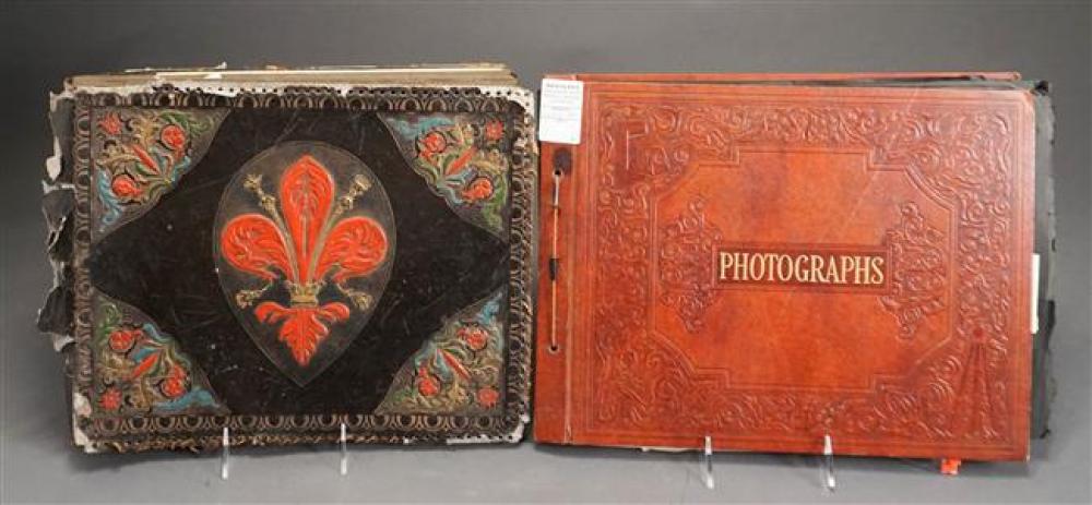 TWO PHOTO ALBUMS, CIRCA 1920-40STwo