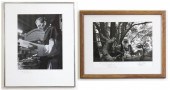 TWO PHOTOGRAPHS FEATURING THE