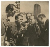TWO PHOTOGRAPHS OF EMIL JARROW