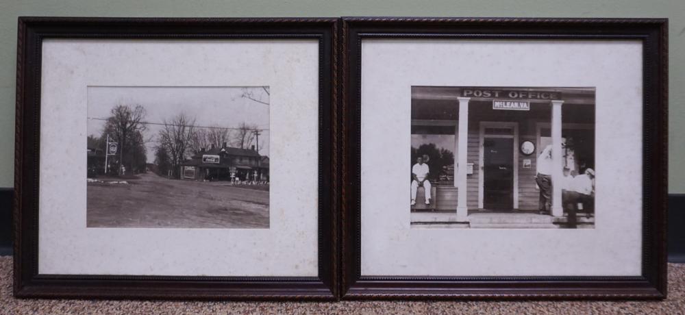 TWO PHOTOPRINTS OF MCLEAN AND