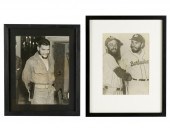 TWO PHOTOS OF FIDEL CASTROProv