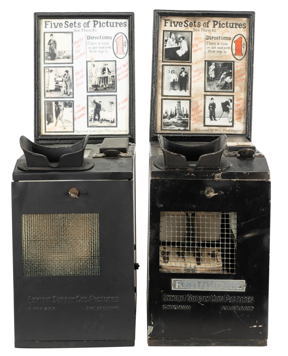 TWO PHOTOSCOPESExhibit Supply