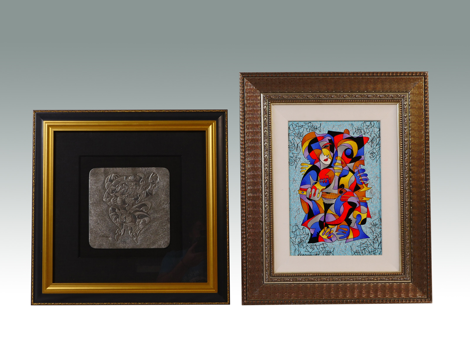 TWO PIECE ANATOL KRASNYANSKY ART