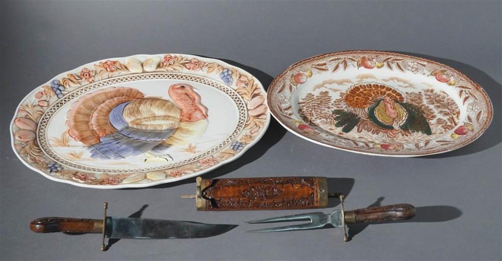 TWO-PIECE CARVING SET (CASED)