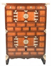 TWO-PIECE CHINESE CABINETTwo-P