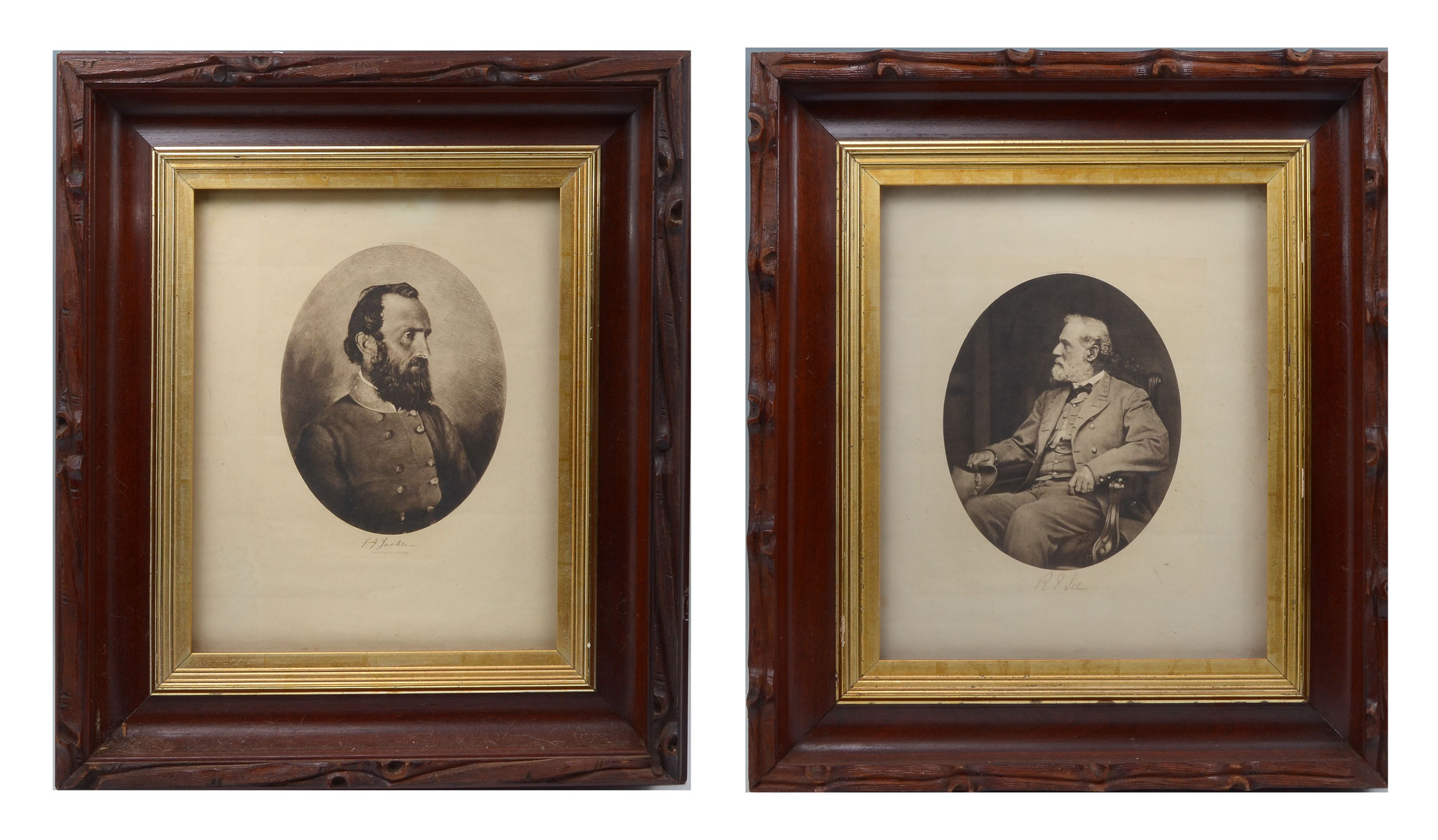 TWO PIECE CIVIL WAR PRINT LOT TO