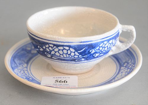 TWO PIECE DEDHAM POTTERY GROUP TO