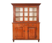 TWO-PIECE DUTCH CUPBOARD<br>Pi