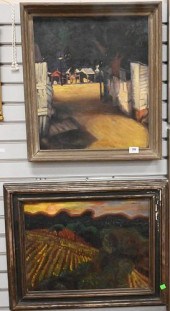 TWO PIECE FRAMED ART LOTTwo Pi