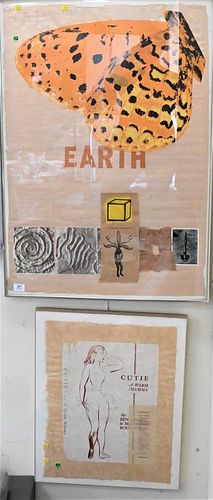 TWO PIECE FRAMED LOT, TO INCLUDE