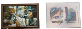 TWO PIECE FRAMED LOTTwo Piece