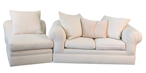 TWO PIECE KREISS LIVING ROOM SET,