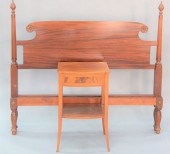 TWO-PIECE LOT MARGOLIS MAHOGAN