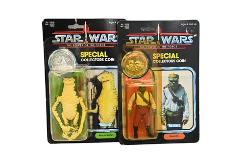 TWO PIECE LOT OF 1984 KENNER STAR
