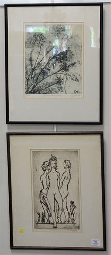 TWO PIECE LOT, TO INCLUDE RUTH