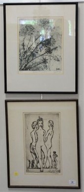 TWO PIECE LOT, TO INCLUDE RUTH