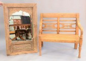 TWO PIECE LOT TO INCLUDE TEAK